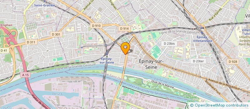 localisation de l'entreprise ALEXANDRE ET BAPTISTE EVENEMENTIEL à EPINAY-SUR-SEINE