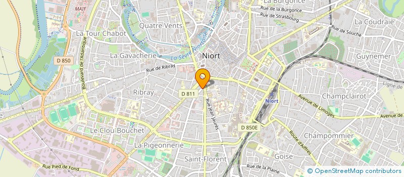 localisation de l'entreprise ALEXANDRE FIX ET JULIE BARRAU à NIORT