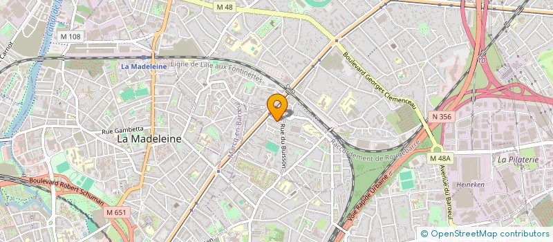 localisation de l'entreprise ALEXANDRE FRUCHAUD CONSULTANT à LILLE