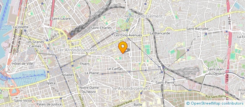 localisation de l'entreprise ALEXANDRE HOUPIN CONSULTING  MARSEILLE