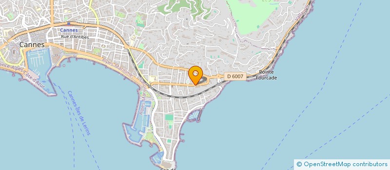localisation de l'entreprise ALEXANDRE I I I SERVICE à CANNES