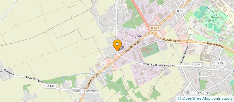 localisation de l'entreprise ALEXANDRE IMMOBILIER  SAINT-ANDRE-LES-VERGERS