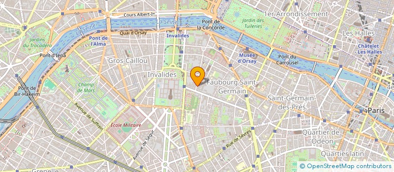 localisation de l'entreprise ALEXANDRE LANDRE PARIS  PARIS