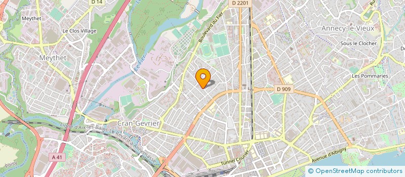 localisation de l'entreprise ALEXANDRE LATSCHA EVENEMENT à ANNECY