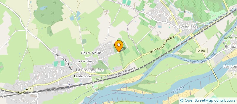 localisation de l'entreprise ALEXANDRE LOUVEAU EXPERTISES  LA POSSONNIERE