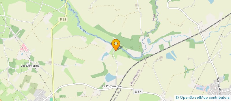 localisation de l'entreprise ALEXANDRE MANDRET  L'ILE-D'OLONNE