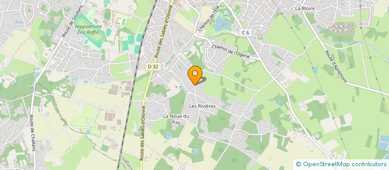localisation de l'entreprise ALEXANDRE MAUSSION ELECTRICITE à CHALLANS