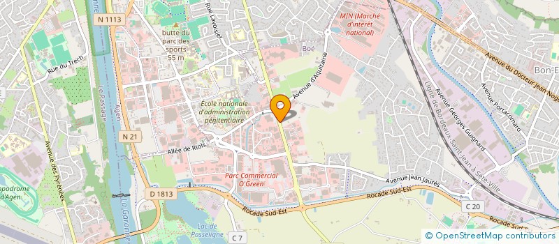 localisation de l'entreprise ALEXANDRE MMXXI  BOE