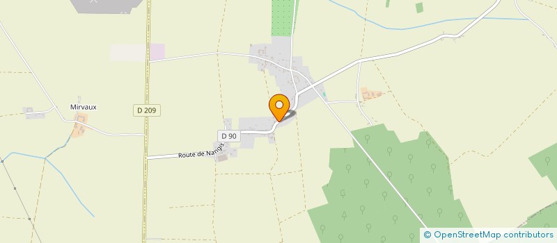 localisation de l'entreprise ALEXANDRE NATTE PLOMBERIE CHAUFFAGE à JOUY-LE-CHATEL