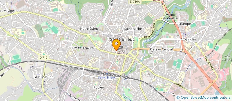 localisation de l'entreprise ALEXANDRE OGEREAU ET ROXANE ET CHARLOTTE PELLET à SAINT-BRIEUC