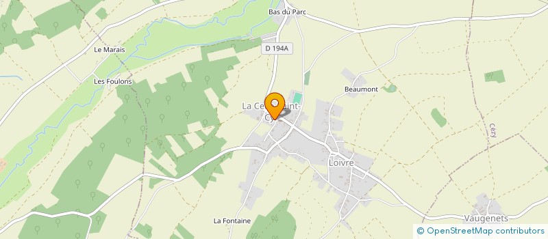 localisation de l'entreprise ALEXANDRE PANNEQUIN à LA CELLE-SAINT-CYR