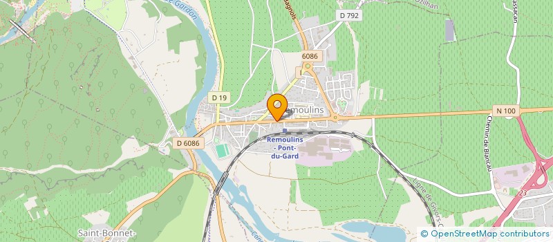 localisation de l'entreprise ALEXANDRE PERE ET FILS  REMOULINS