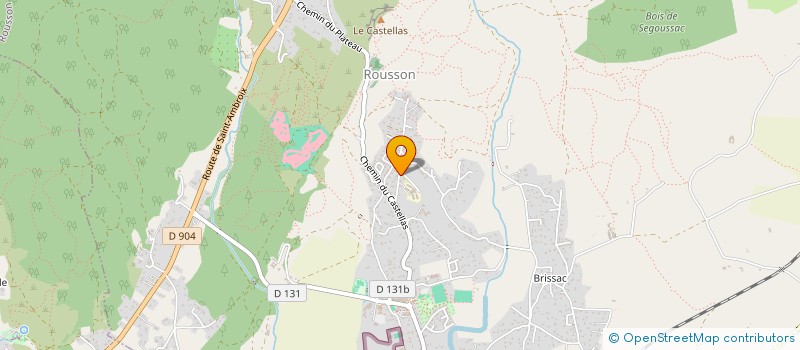 localisation de l'entreprise ALEXANDRE REYNAUD  ROUSSON