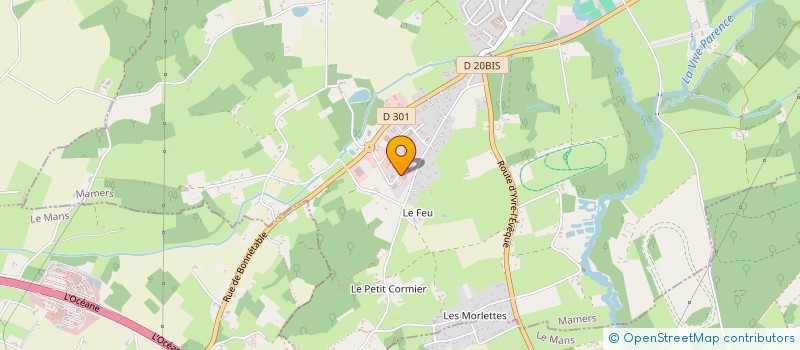 localisation de l'entreprise ALEXANDRE SARL à SAVIGNE-L'EVEQUE