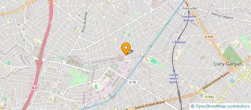 localisation de l'entreprise ALEXANDRE SERVICES à AULNAY-SOUS-BOIS