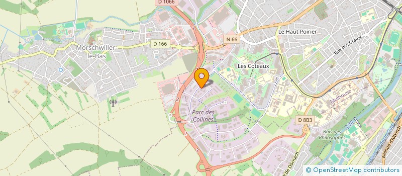 localisation de l'entreprise ALEXANDRE TABAK AVOCAT  MULHOUSE