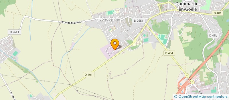 localisation de l'entreprise ALEXANDRE TRAITEUR RECEPTION  LONGPERRIER