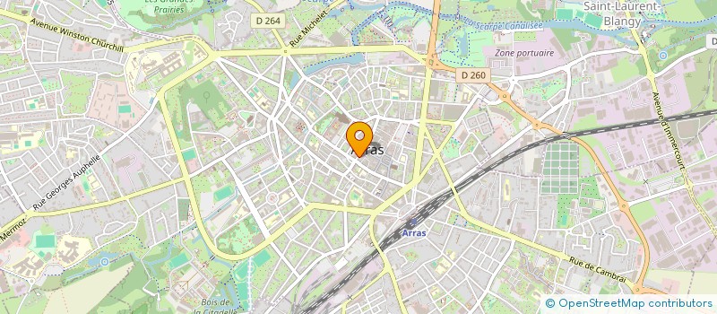 localisation de l'entreprise ALEXANDRE YANTOURI CONSULTING & DEVELOPPEMENT à ARRAS