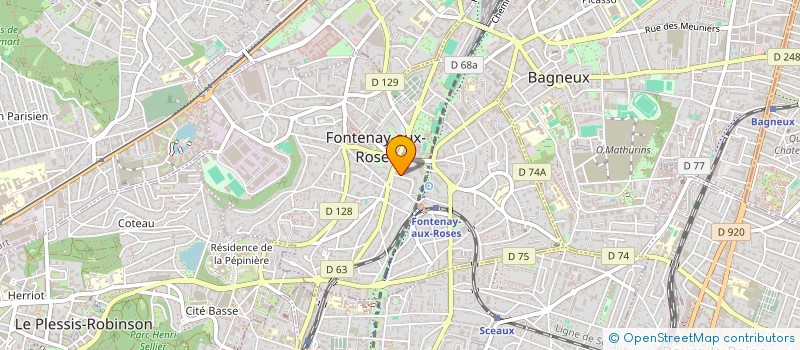 localisation de l'entreprise ALEXANDRIE à FONTENAY-AUX-ROSES