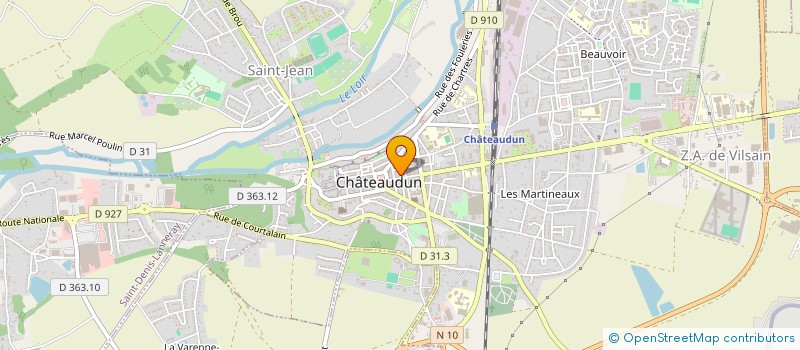 localisation de l'entreprise ALEXANDRINE à CHATEAUDUN
