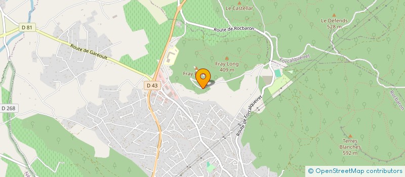 localisation de l'entreprise ALEXANE  ROCBARON