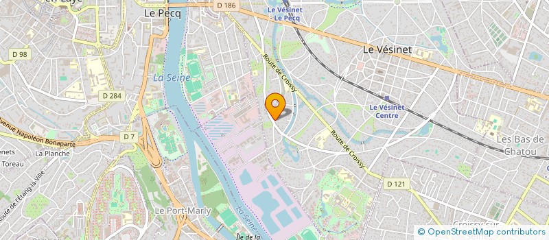 localisation de l'entreprise ALEXANE  LE VESINET