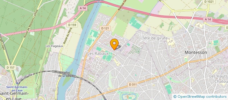 localisation de l'entreprise ALEXANE BAM  MONTESSON