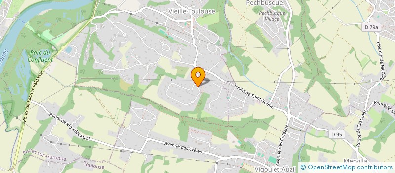 localisation de l'entreprise ALEXANN  VIEILLE-TOULOUSE