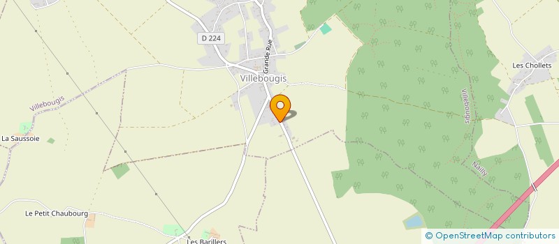 localisation de l'entreprise ALEXATHELO  MONTACHER-VILLEGARDIN