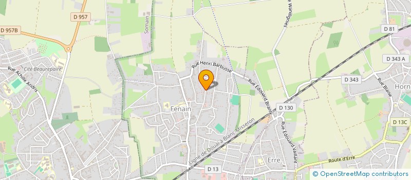 localisation de l'entreprise ALEXAUR  FENAIN