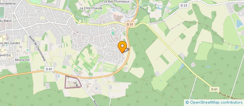 localisation de l'entreprise ALEXBOIS à AMBOISE