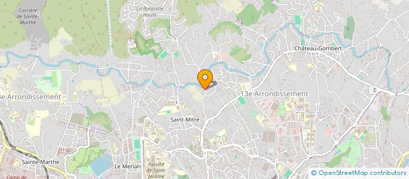 localisation de l'entreprise ALEXCA à MARSEILLE