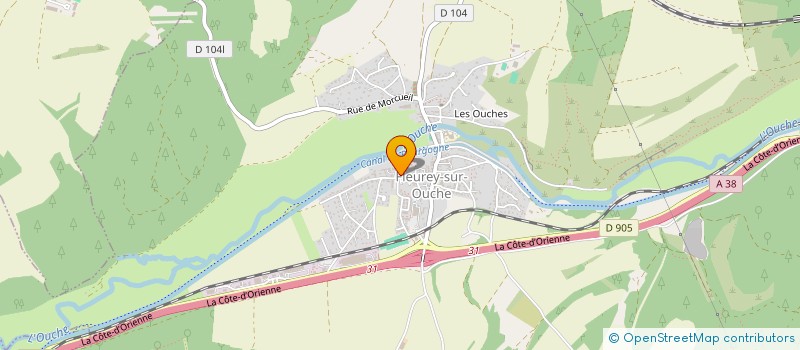 localisation de l'entreprise ALEXCHARL HOLDING  FLEUREY-SUR-OUCHE