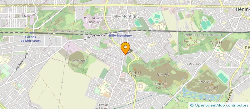 localisation de l'entreprise ALEXCHOU  ROUVROY