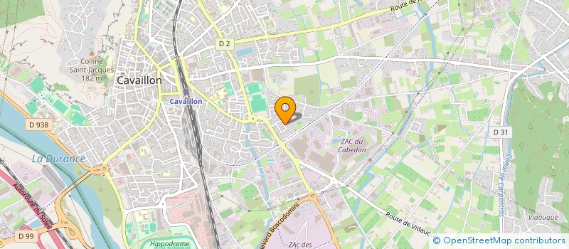 localisation de l'entreprise ALEXCYA  CAVAILLON