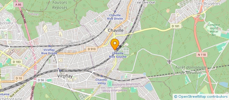 localisation de l'entreprise ALEXEL IMMO  CHAVILLE