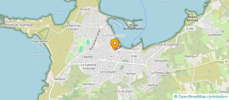 localisation de l'entreprise ALEXEMNATH  CAMARET-SUR-MER