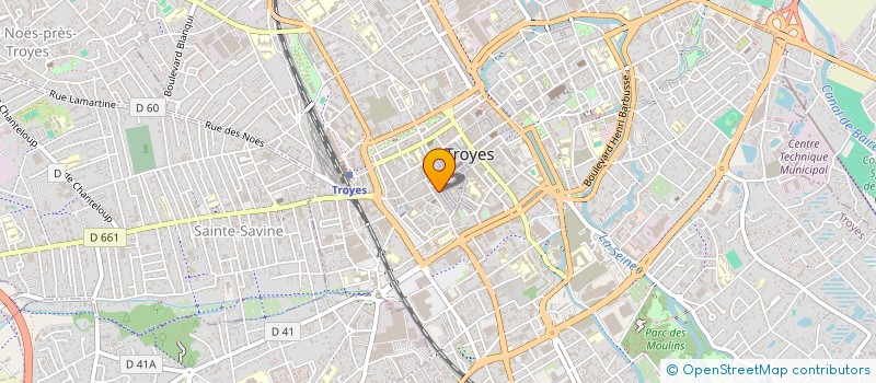 localisation de l'entreprise ALEXEN 10  TROYES