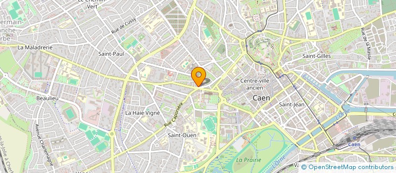localisation de l'entreprise ALEXENA à CAEN