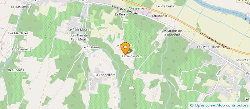 localisation de l'entreprise ALEXFLO  ANGE