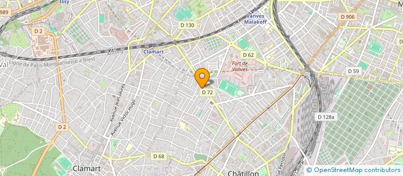 localisation de l'entreprise ALEXFORJOB  CHATILLON