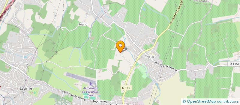 localisation de l'entreprise ALEXFRANCE  YVRAC