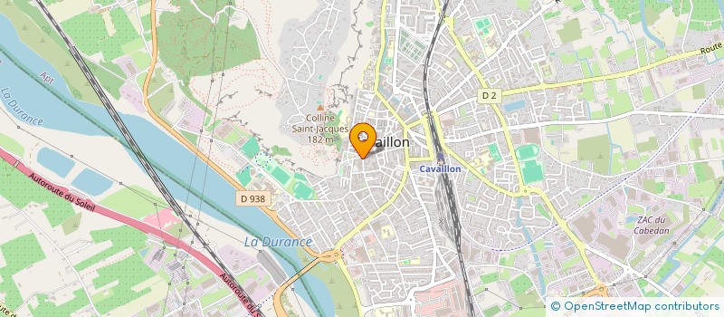 localisation de l'entreprise ALEXGUI  CAVAILLON