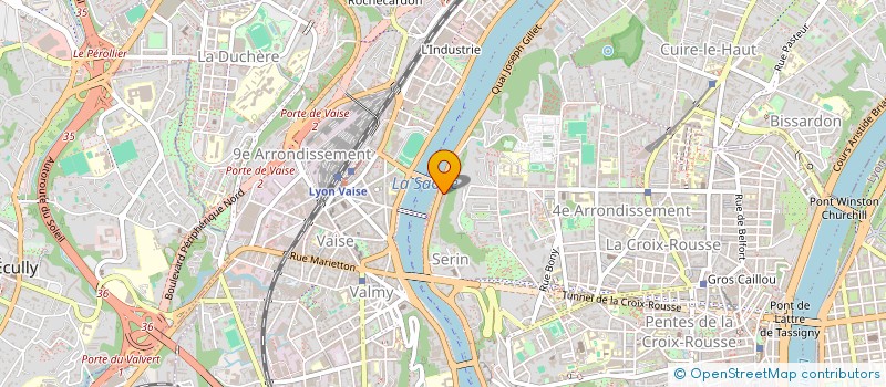 localisation de l'entreprise ALEXI FLORENT (AF)  LYON