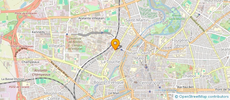 localisation de l'entreprise ALEXI'S  RENNES