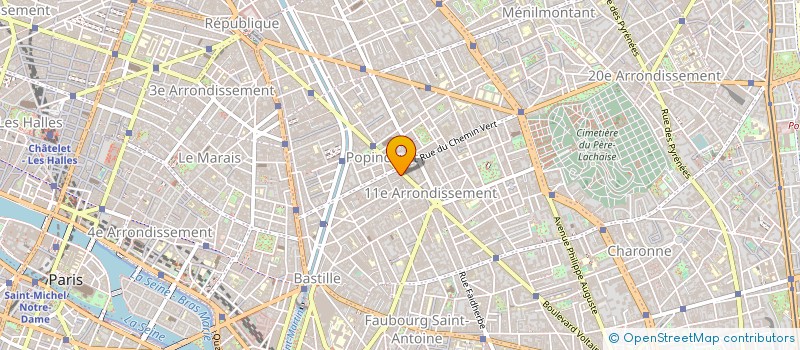 localisation de l'entreprise ALEXIA  PARIS