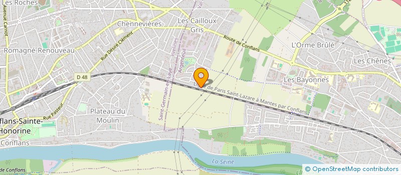 localisation de l'entreprise ALEXIA  HERBLAY-SUR-SEINE