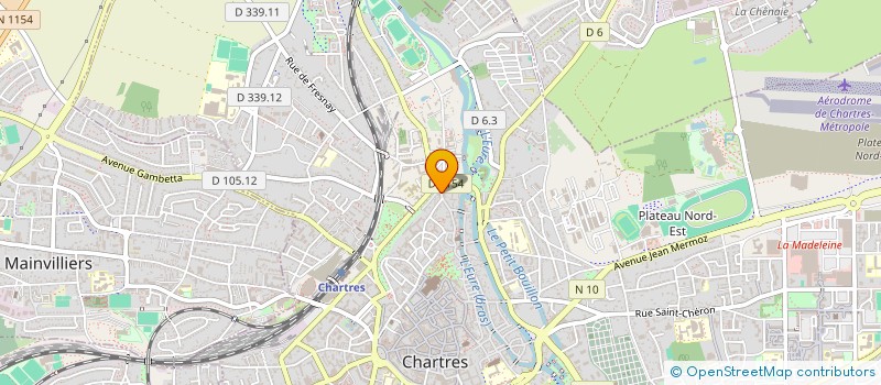 localisation de l'entreprise ALEXIA CONSEIL SANTE SERVICE à CHARTRES