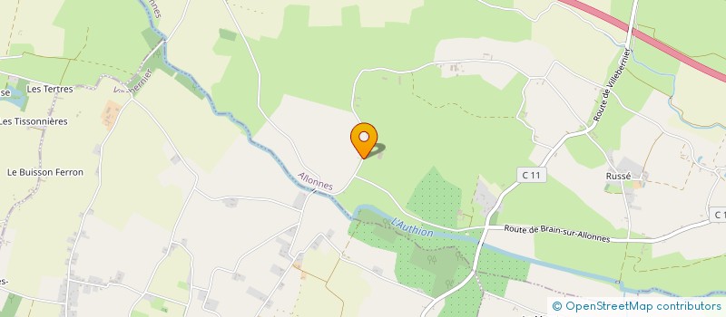 localisation de l'entreprise ALEXIA DUCOS BLANCHET DRESSAGE  ALLONNES