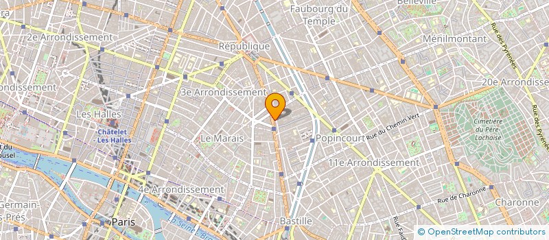 localisation de l'entreprise ALEXIKA TRAITEUR à PARIS